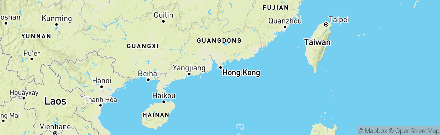 Mapa Čína
