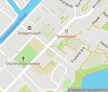 Mapa lokality Christiania