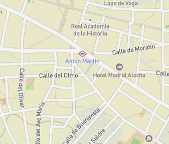 Mapa lokality Cine Doré