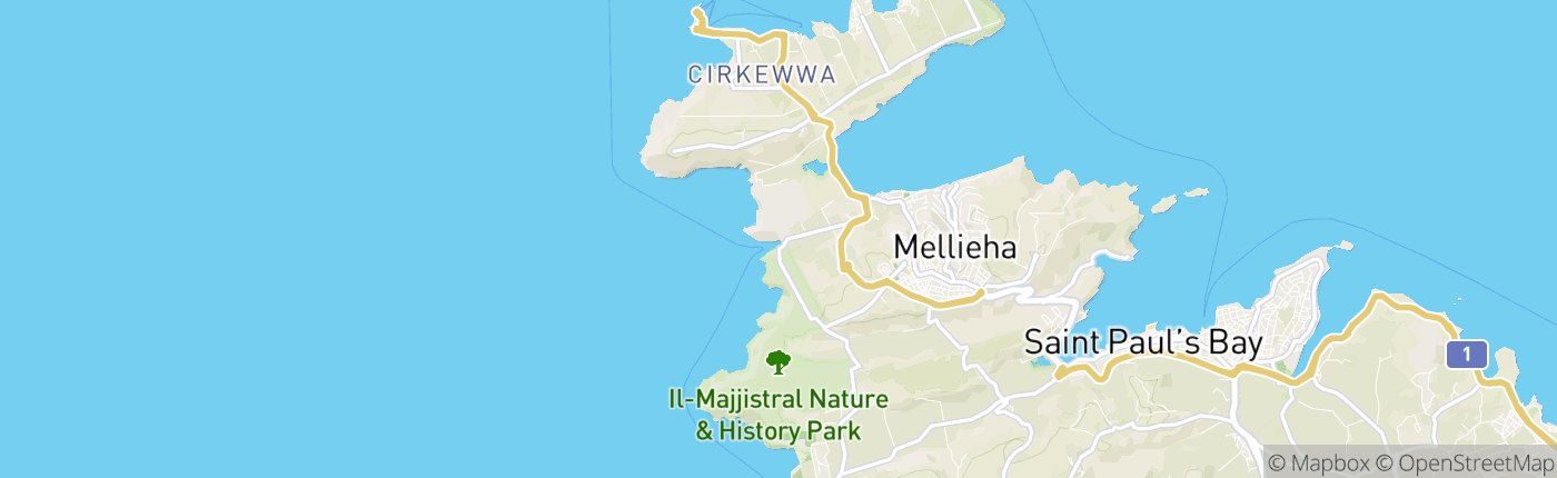 Mapa Malta
