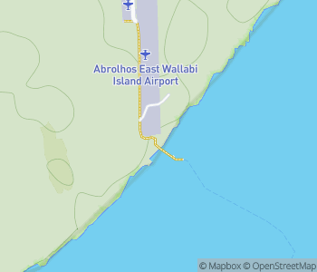 Mapa lokality Houtman Abrolhos