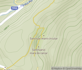 Mapa lokality Sarmizegetusa Regia