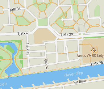 Mapa lokality Flevopolder: územie ukradnuté moru