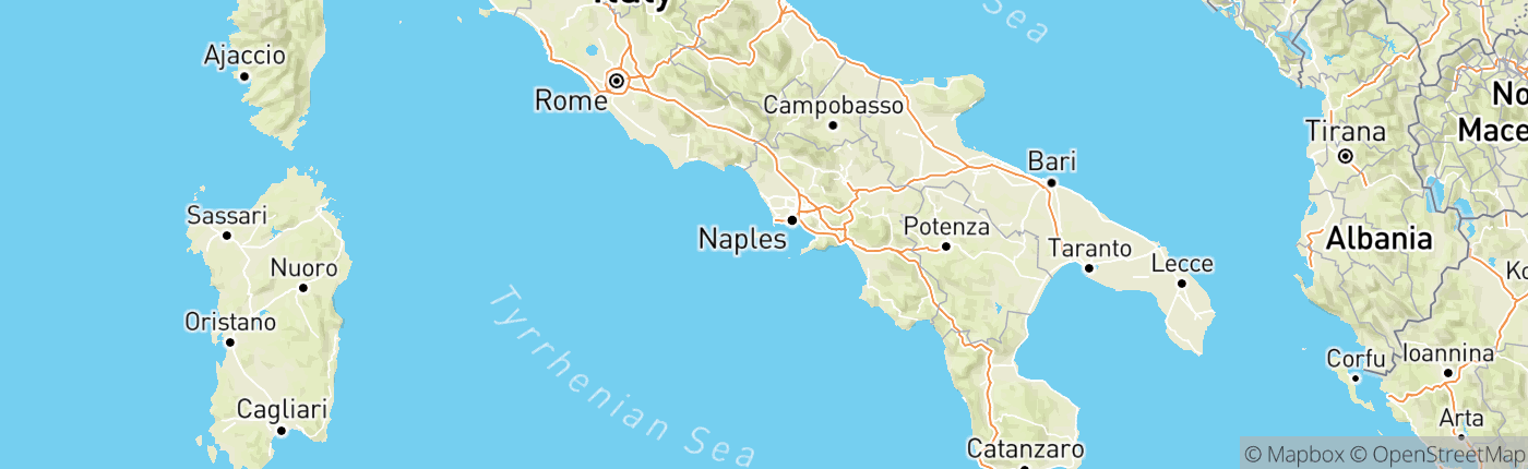 Mapa Taliansko