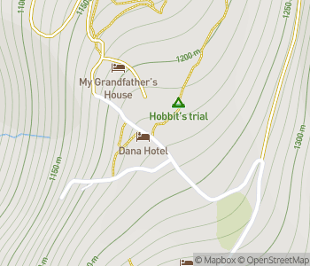 Mapa lokality Dedina Dana