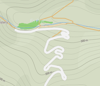 Mapa lokality Kláštor sv. Juraja