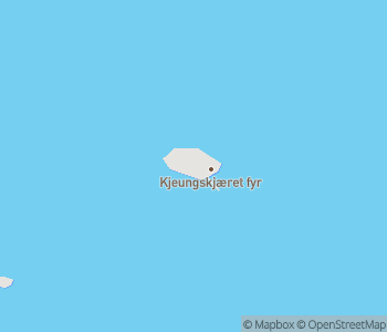 Mapa lokality Maják Kjeungskjær