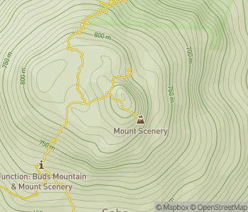 Mapa lokality Mount Scenery