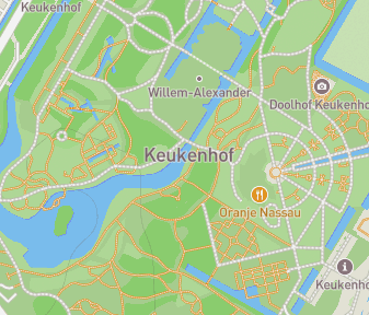 Mapa lokality Holandské tulipány