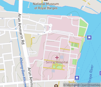 Mapa lokality Múzea Siriraj