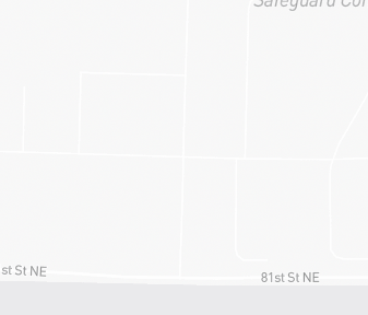 Mapa lokality Pyramída v Severnej Dakote