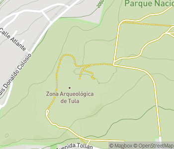 Mapa lokality Tulskí obri