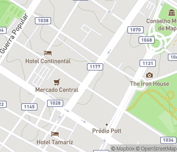 Mapa lokality Železný dom