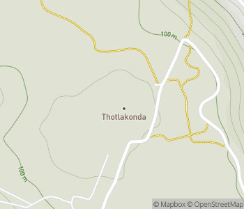 Mapa lokality Thotlakonda