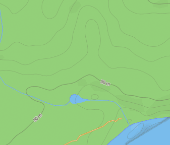 Mapa lokality Ureka