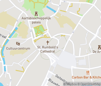 Mapa lokality Katedrála svätého Rumbolda