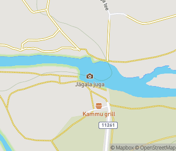 Mapa lokality Vodopád Jägala