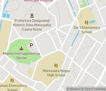 Mapa lokality Samurajské rezidencie Gojōban Yashiki
