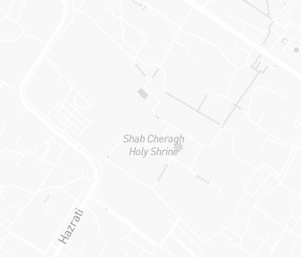 Mapa lokality Shah Cheragh