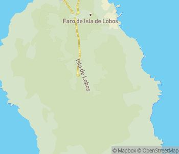 Mapa lokality Isla de Lobos