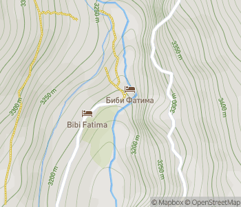 Mapa lokality Horúce pramene Bibi Fatima