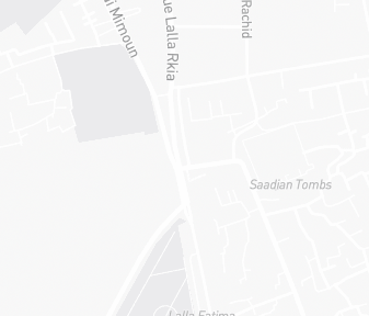 Mapa lokality Bab Agnaou