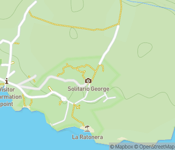 Mapa lokality Osamelý George v chovateľskom centre Fausto Llerena