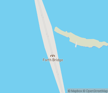 Mapa lokality Železničný most Forth