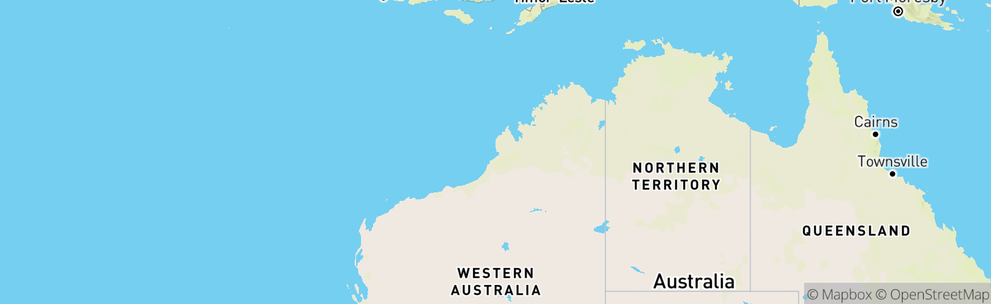 Mapa Austrália