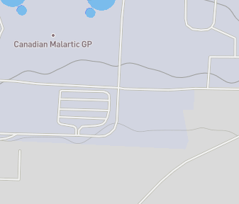 Mapa lokality Baňa Malartic
