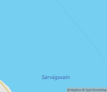 Mapa lokality Jazero Sørvágsvatn