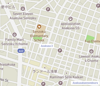 Mapa lokality Denkiya Hall