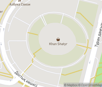 Mapa lokality Khan Shatyr