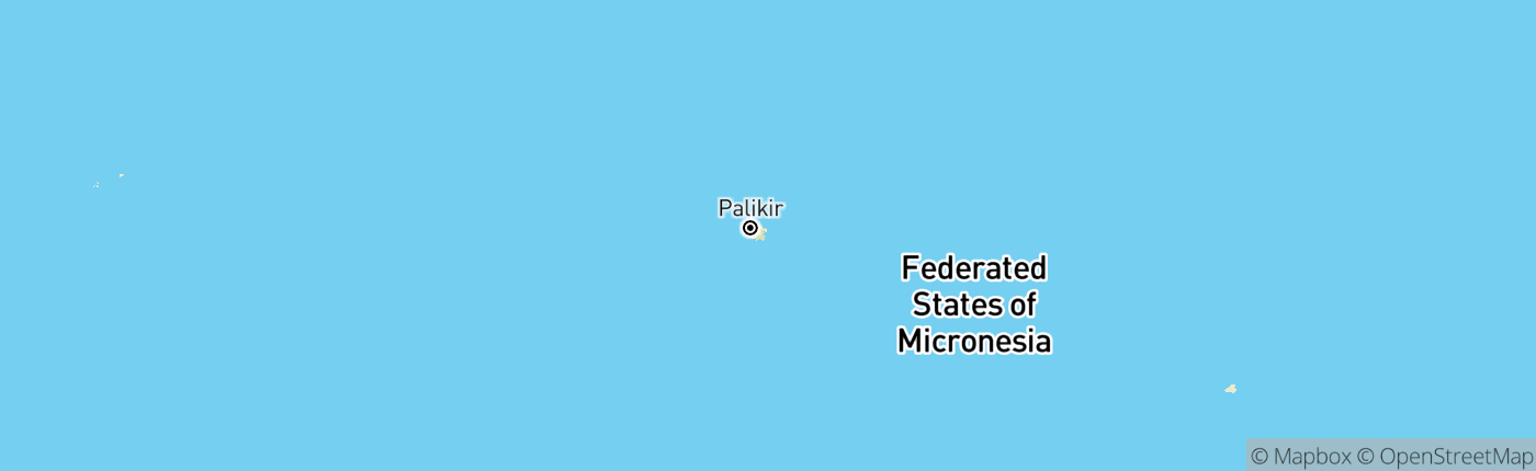 Mapa Mikronézia