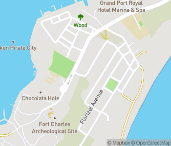 Mapa lokality Port Royal
