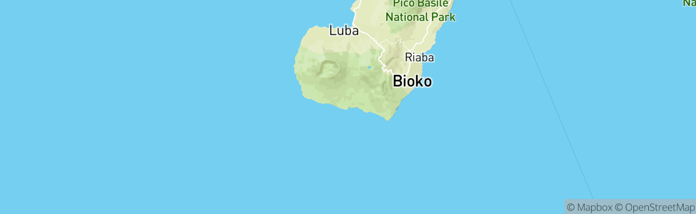 Mapa Rovníková Guinea