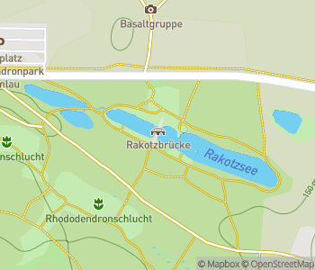 Mapa lokality Diablov most Rakotzbrücke