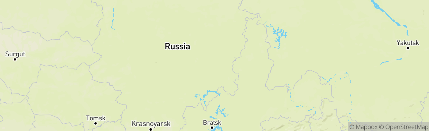 Mapa Россия