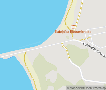 Mapa lokality Severné mólo Karosta