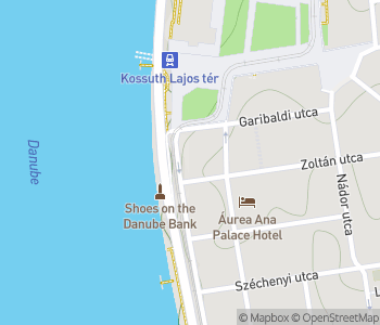 Mapa lokality Topánky na dunajskej promenáde