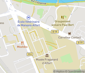 Mapa lokality Museé Fragonard
