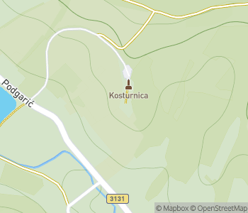 Mapa lokality Podgarić Monument