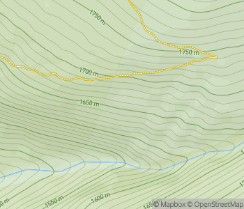 Mapa lokality Národný park Glacier