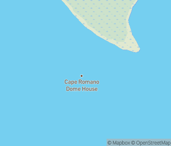 Mapa lokality Dom s kupolami na myse Romano