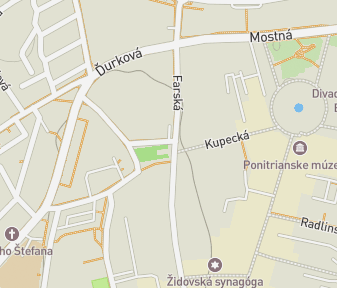 Mapa lokality Pribinov meč