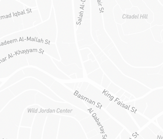 Mapa lokality Staré značky múzea v Ammáne