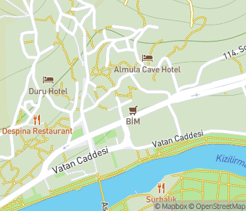 Mapa lokality Múzeum vlasov v Avanos