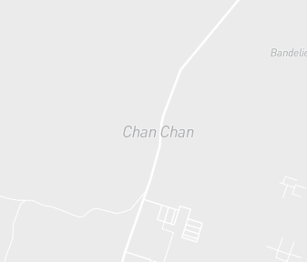 Mapa lokality Chan Chan