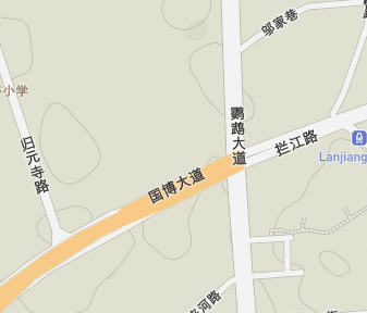 Mapa lokality Chrám Guiyuan