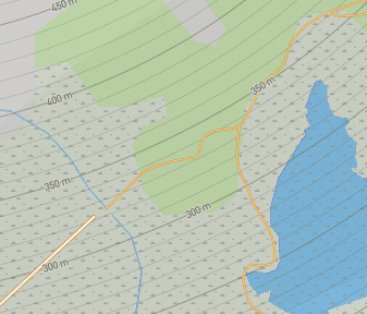 Mapa lokality Filmová kulisa Viking Village